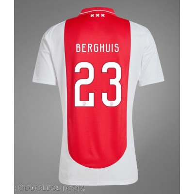 Ajax Steven Berghuis #23 Hjemmebanetrøje 2024-25 Kortærmet Ajax Steven Berghuis #23 Hjemmebanetrøje 2024-25 Kortærmet
